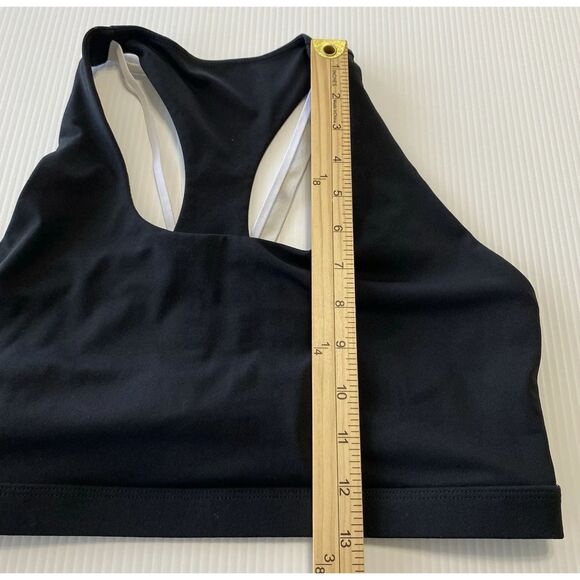 Fabletics Women's Sports Bra Size Large Pull Over Black - Picture 5 of 11